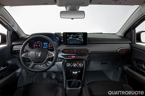 Interni della Dacia Sandero Stepway