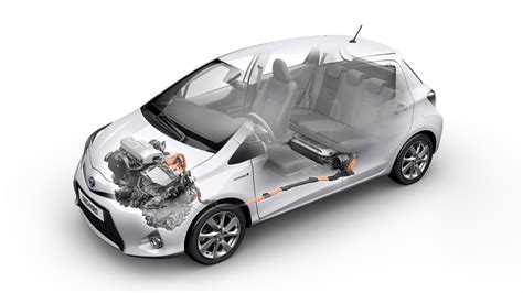 Schema sistema ibrido Toyota Yaris Cross