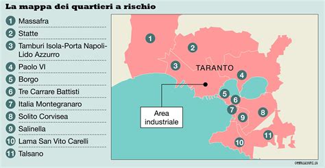 Mappa dei concessionari Opel a Taranto