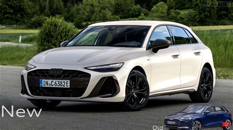 Nuova Audi A3 vista frontale dinamica