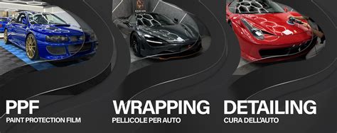 Auto con finitura liquid wrap