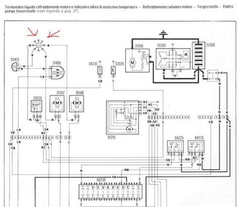 Schema elettrico della ventola abitacolo