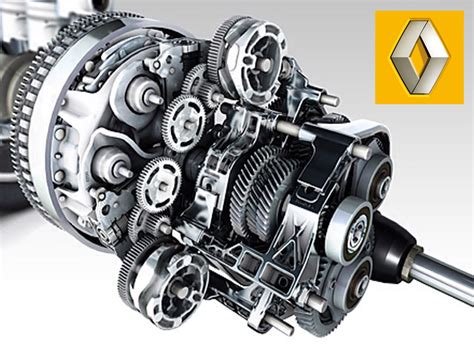 Renault EDC gearbox internal components