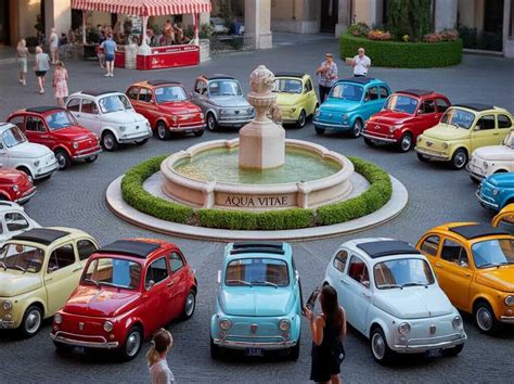 Varietà di colori per auto Fiat