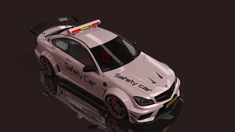 Mercedes AMG 63 Safety Car in Assetto Corsa