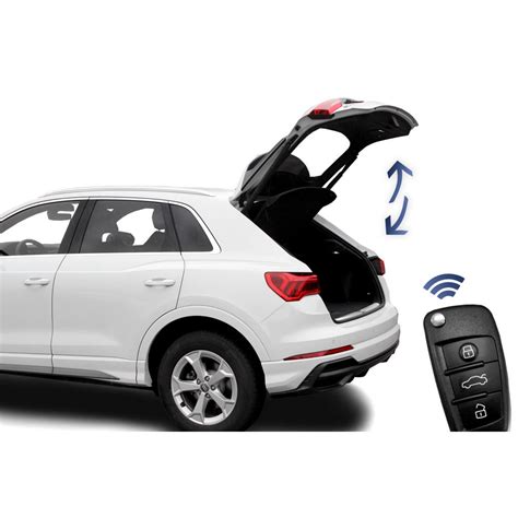 Audi Q3 con portellone aperto