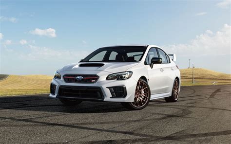 Subaru WRX STi Series.White frontale
