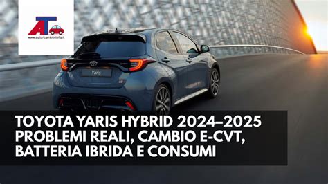 Infografica consumi Toyota Yaris Hybrid