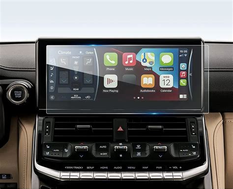 Schermata del sistema di infotainment Toyota Land Cruiser