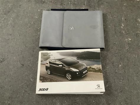 Manuale del proprietario di un'auto Peugeot