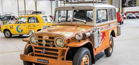 Fiat Campagnola durante la traversata dell'Africa