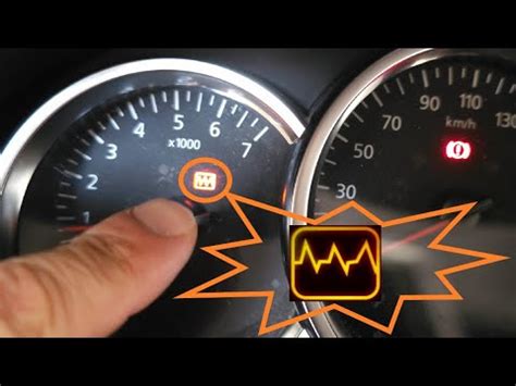 Spia antinquinamento Dacia Duster accesa