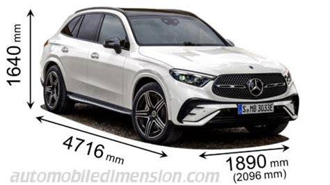 Confronto dimensioni Mercedes GLC con i principali concorrenti