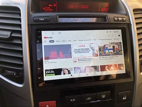 Autoradio Kia Venga con display che mostra 