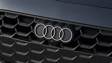 Audi logo with four rings
