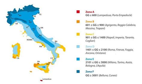 Mappa dell'Italia con indicazione dei tempi di consegna per diverse zone