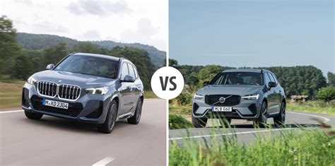 Design esterno BMW X1 e Volvo XC60