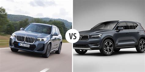 Interni Volvo XC40 e BMW X1 a confronto