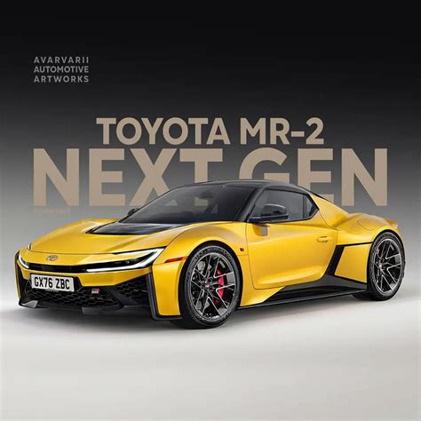 Concept della futura Toyota MR2