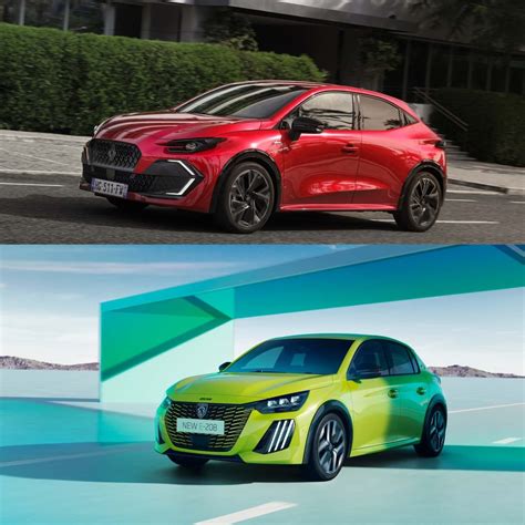 Confronto design posteriore Peugeot 208 e Renault Clio