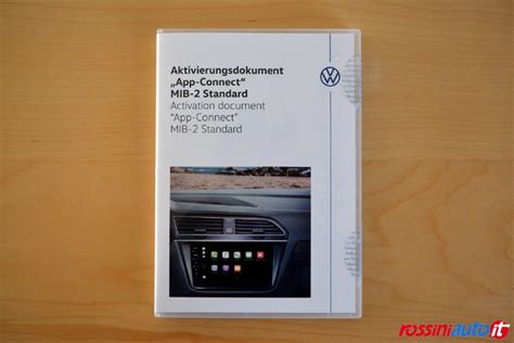 Processo di attivazione di VW Connect
