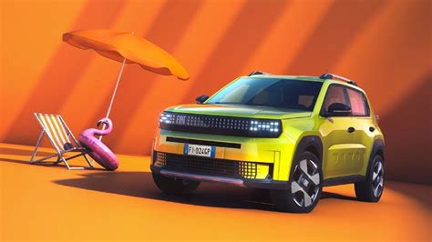 Famiglia in viaggio con Fiat Panda