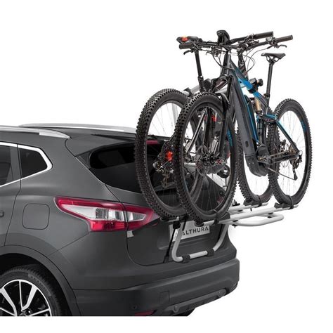 Portabici posteriore per e-bike su SUV