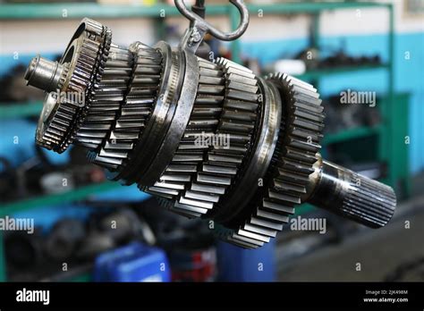 Diagramma tecnico di una scatola del cambio automobilistica