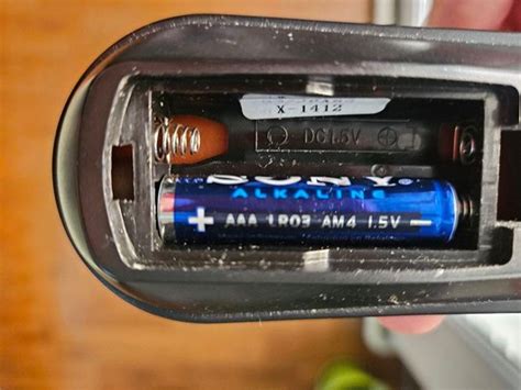 Batterie AA/LR6 in un telecomando