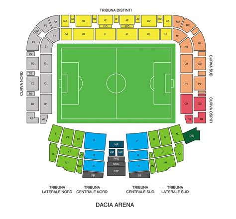 Mappa strategica di Udine e delle infrastrutture che supportano la Dacia Arena