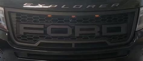 Dettaglio della griglia anteriore del Ford Ranger Wildtrak X