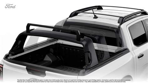 Schema del Flexible Rack System sul Ford Ranger