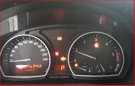 Cruscotto Fiat Punto con spia motore accesa