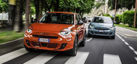 Fiat 600 Hybrid su strada