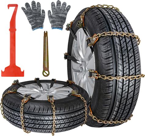 Gomme da neve Volkswagen Golf GTI con catene da neve