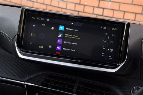 Schermo touchscreen Peugeot 2008