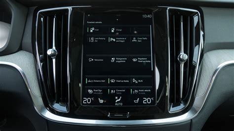 Menu quadro strumenti Volvo V60