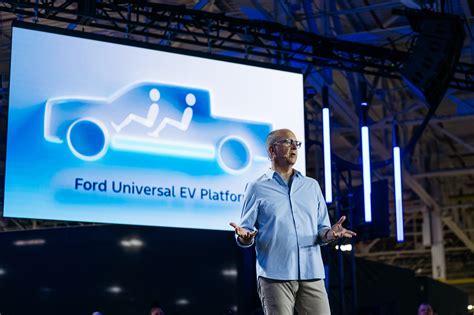 Schema della piattaforma Universal Electric Vehicle (UEV) di Ford