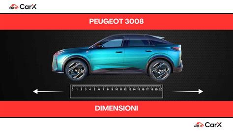 Schema dimensioni bagagliaio Peugeot 807