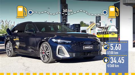 Grafico comparativo consumi motori Audi A4 Avant