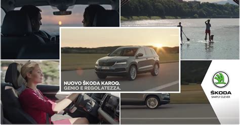 Skoda Karoq pubblicità creativa