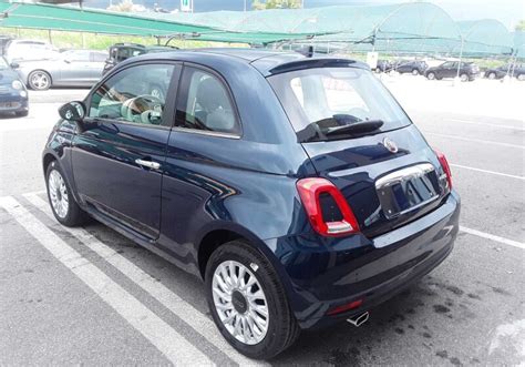 Fiat 500 Hybrid Dolcevita in Blu Dipinto di Blu