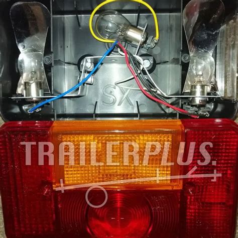 Schema interno di un fanale posteriore a LED