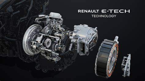 Schema funzionamento motore Full Hybrid Renault Arkana