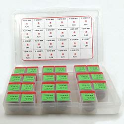 Kit di spessori di calibrazione per iniettori diesel