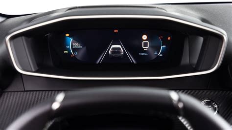 Peugeot i-Cockpit display