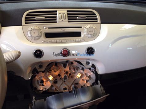 Tabella riassuntiva lampadine Fiat 500