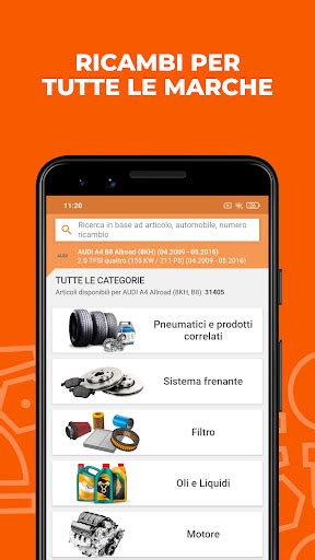 Negozi ricambi auto online