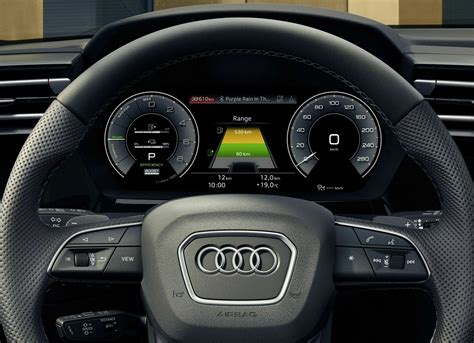 Audi A3 Sportback e-tron display flussi di energia