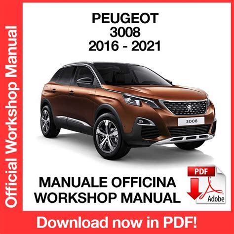 Manuale officina digitale Peugeot 3008